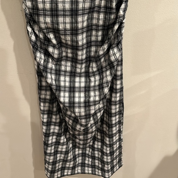 Free People Endless Summer Brandie Plaid Midi Dress small NWT - Picture 7 of 10